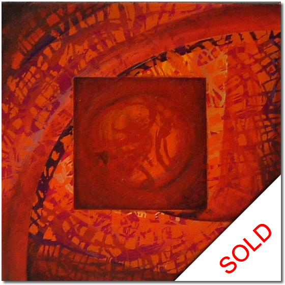 Photo of Abstract Vision 3 - abstract painting for sale