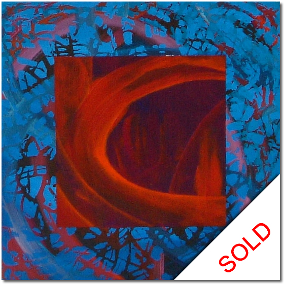 Photo of Evident Scenery - abstract painting for sale