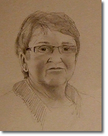 Portrait of my mum - commission a portrait today